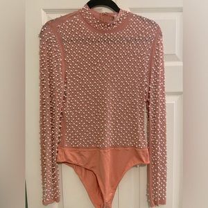 Fashion Nova Pearl Bodysuit
